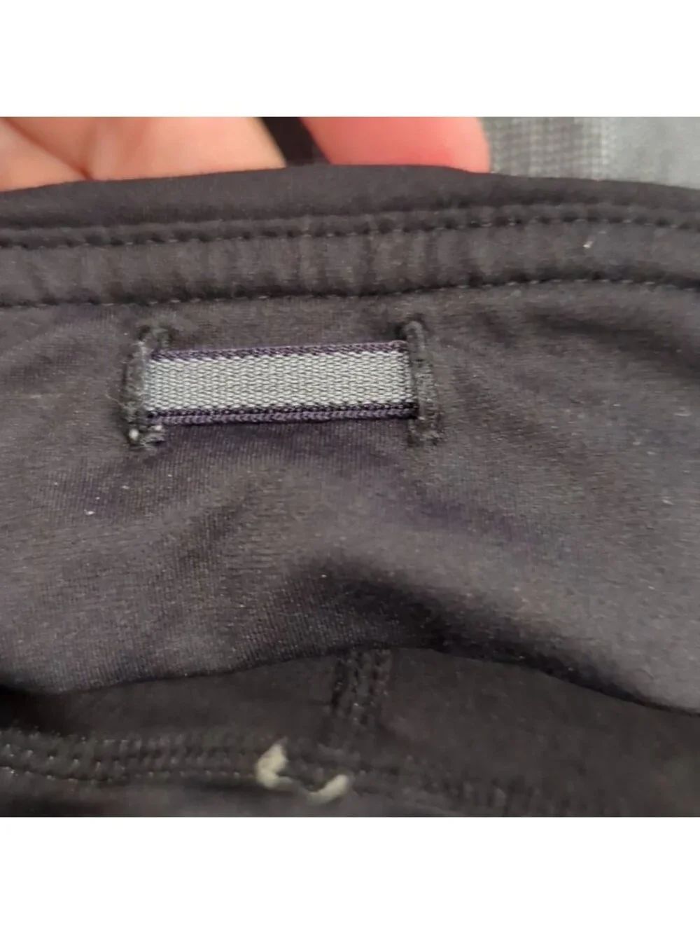 Lululemon Run: Pace Setter Skirt Heathered deep coal and black and indigo